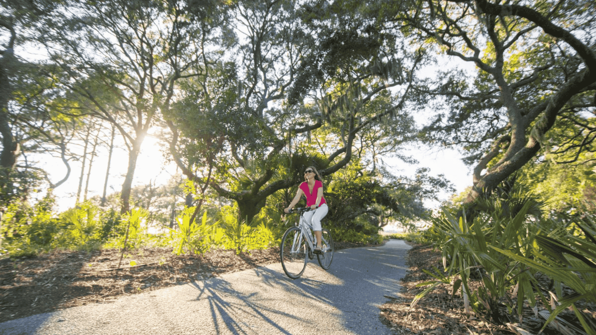 Bike Along the 30+ Miles of Trails