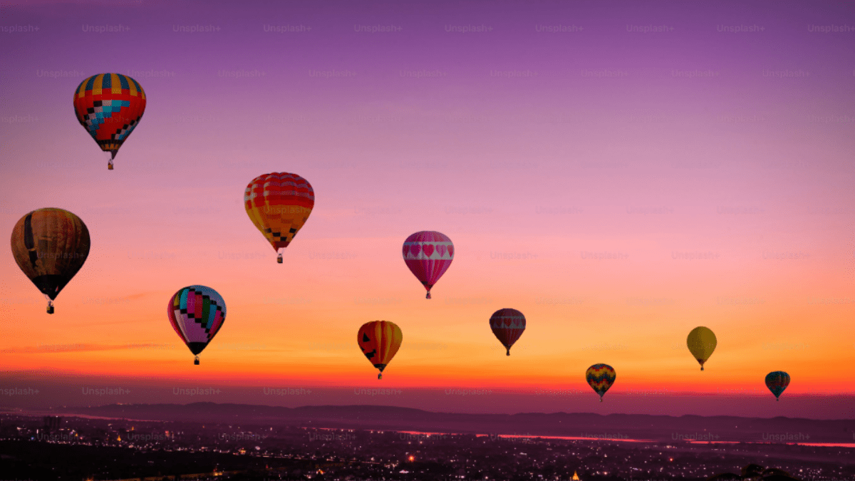 Hot Air Balloon in Cappadocia, Turkey