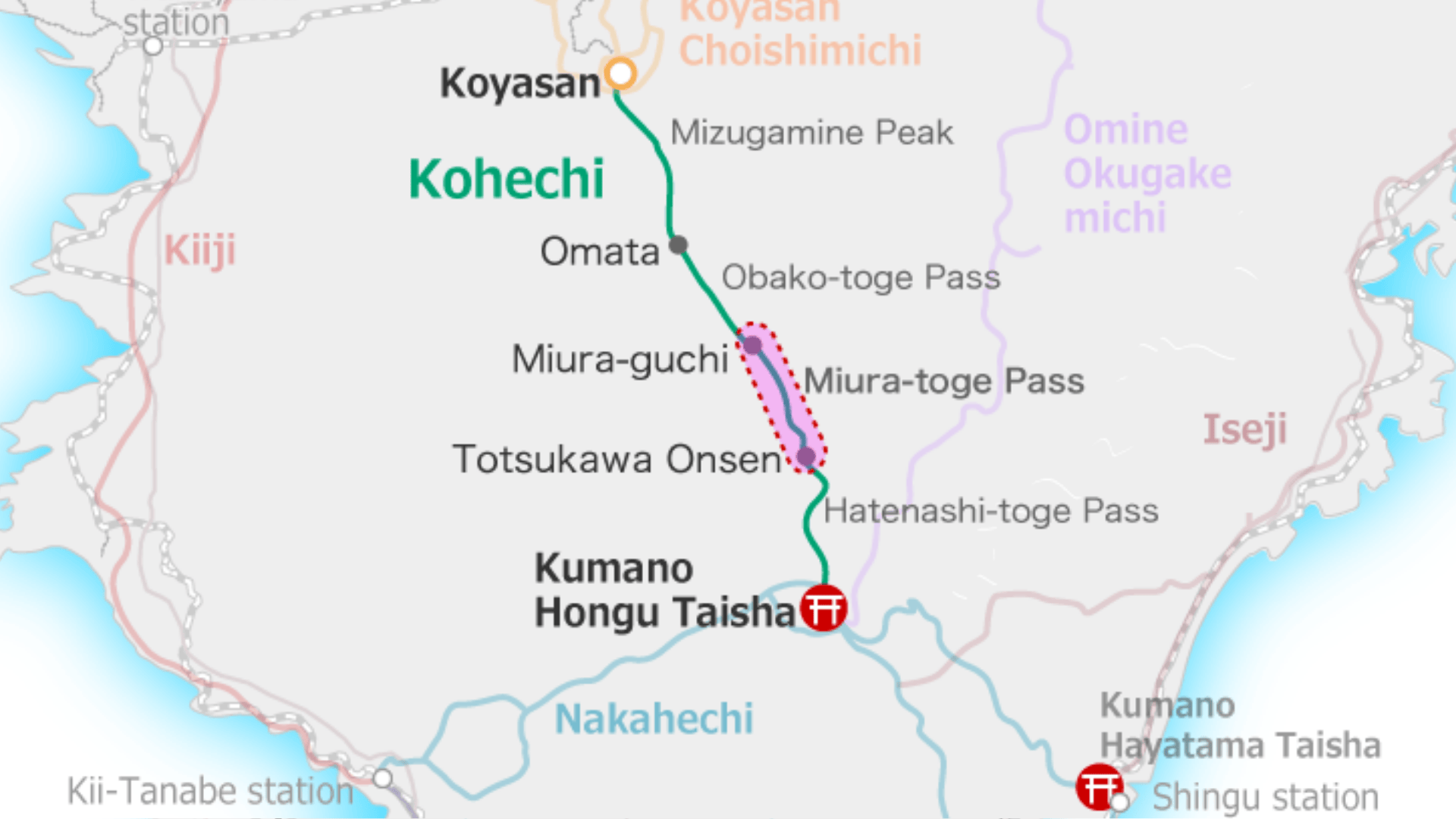Kohechi-Route