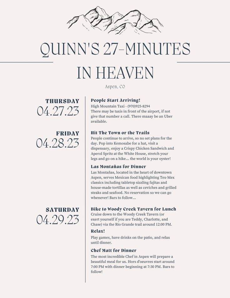 Mountain Adventure Retreat