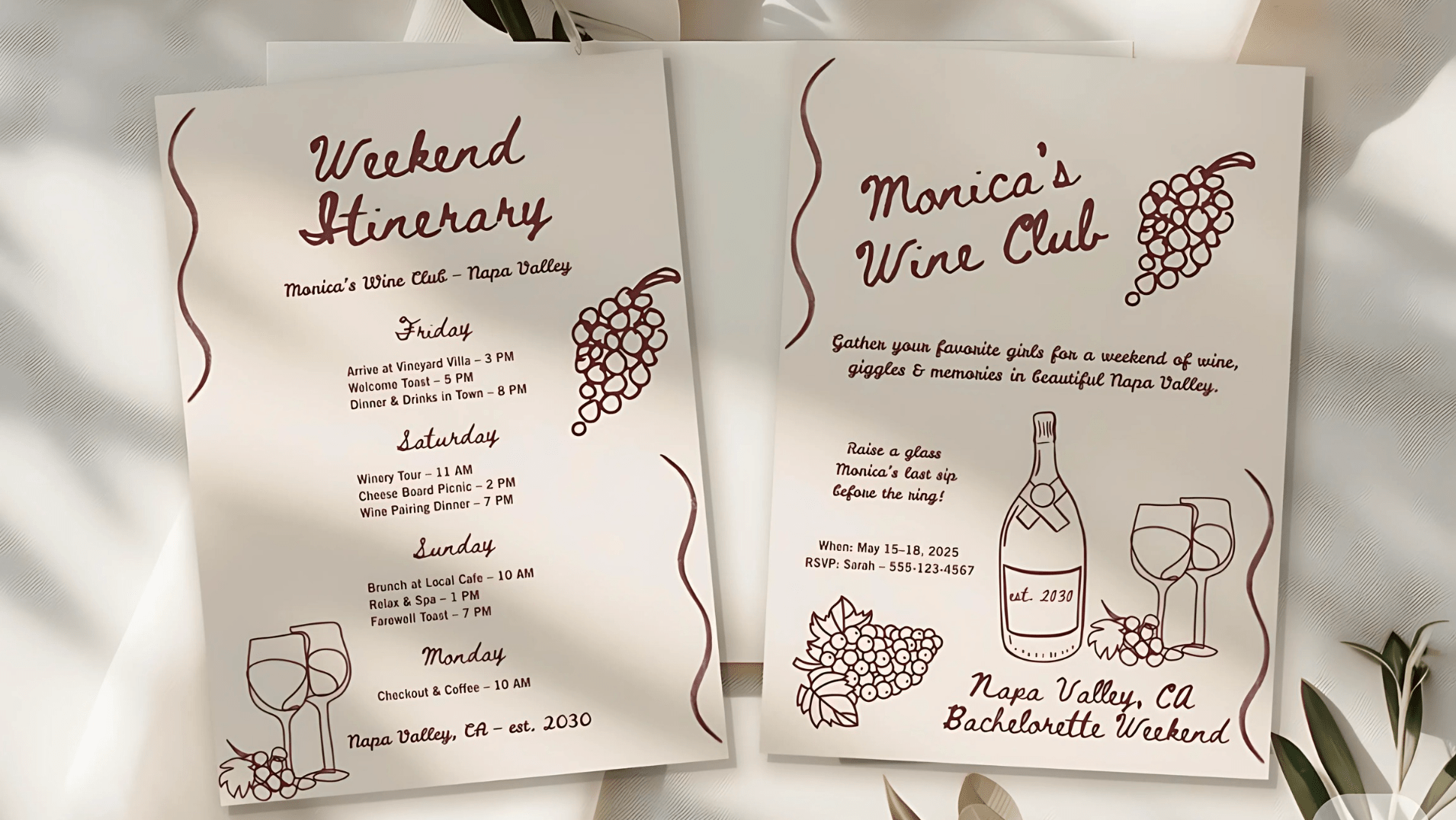 Relaxing Spa & Wine Weekend