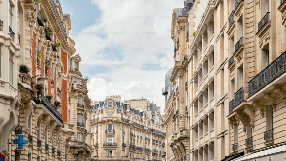 Streets of Paris, France