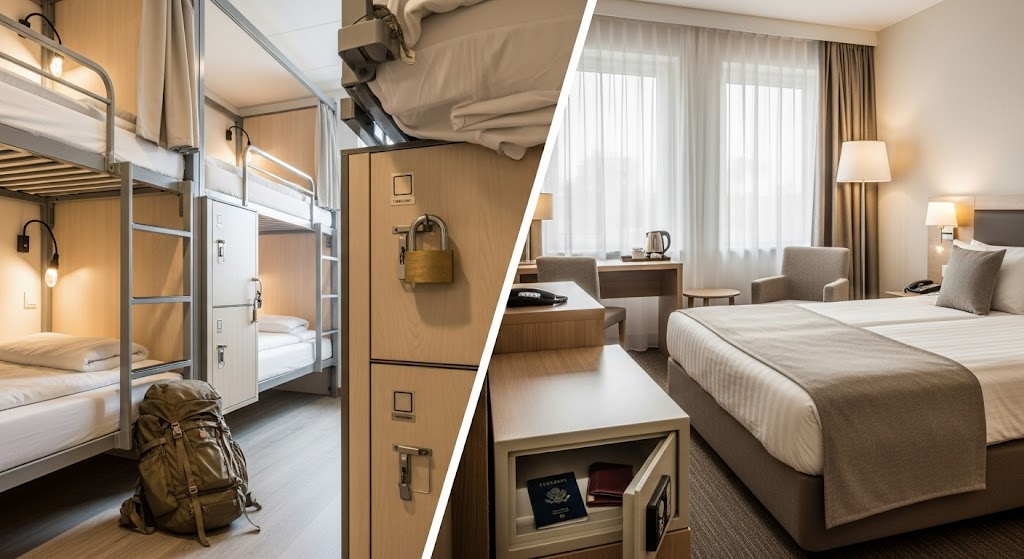 hostels vs hotels