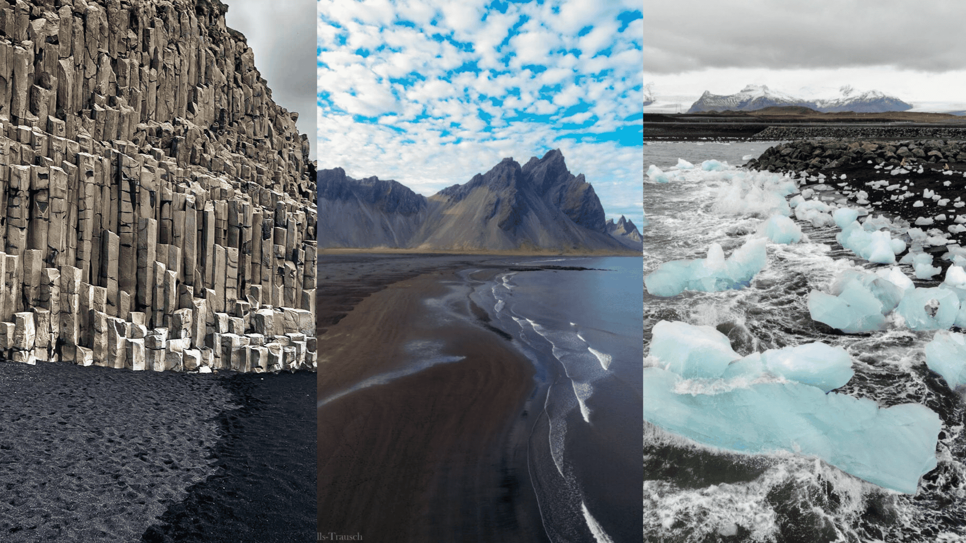 volcanic beaches iceland